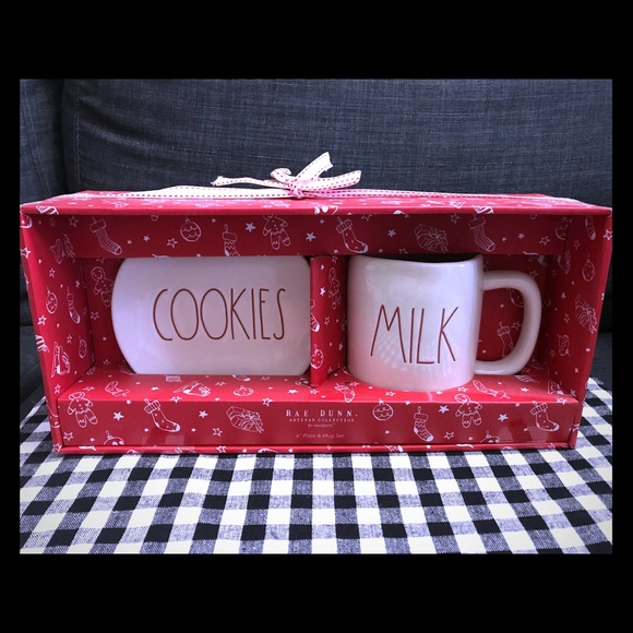 Rae Dunn Other - Rae Dunn Cookies & Milk